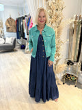 Hannah Denim Magic Dress - Maxi