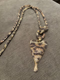 Leopard Heart Necklace