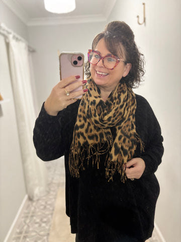 Animal Mid Weight Scarf