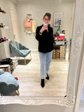 Crystal Cuff Jeans